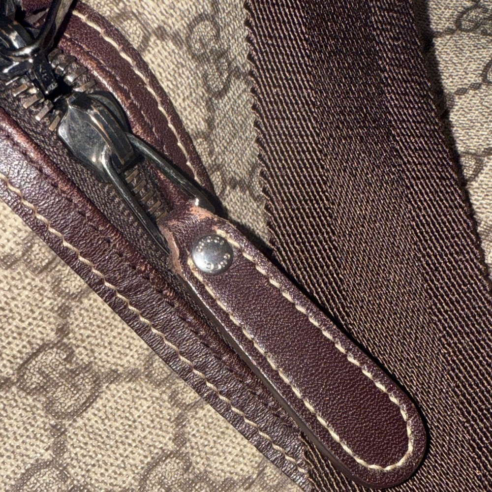 Gucci Monogram GG canvas Duffel Bag with detachable strap - Picture 4 of 16